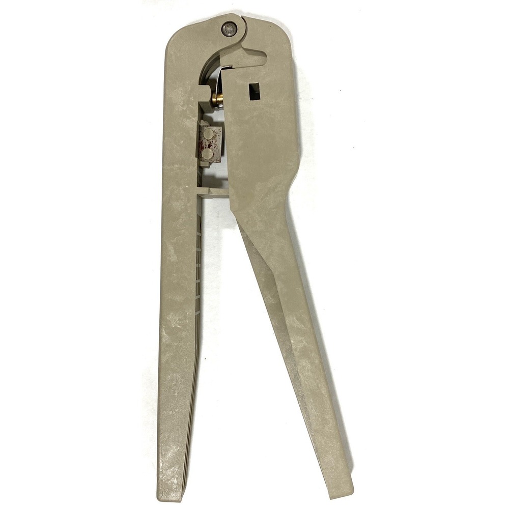 Vintage Archer Modular Crimping Tool Telephone Parts Cat No 279-388 Gray Plastic